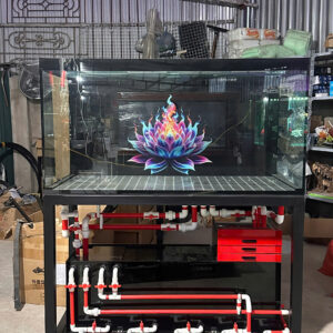 BỂ CÔNG NGHỆ KHUNG SẮT HỘP 133*61*69cm