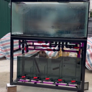 BỂ CÁ CẢNH CÔNG NGHỆ MỚI KHUNG SẮT 120*60*60cm